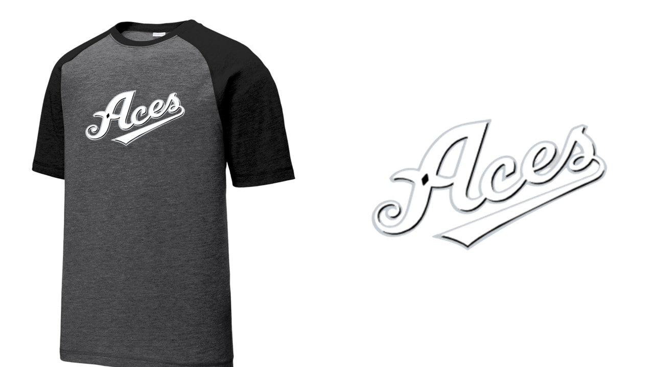 Tri-Blend Wicking Raglan Tee