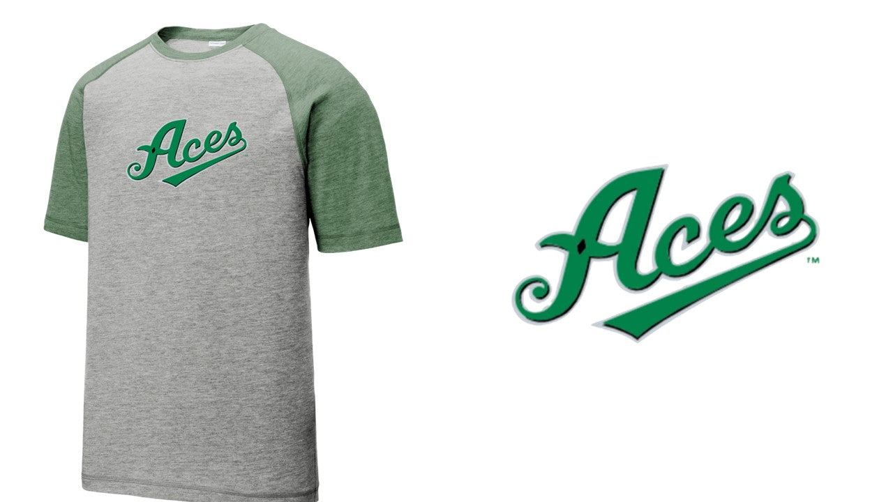 Tri-Blend Wicking Raglan Tee