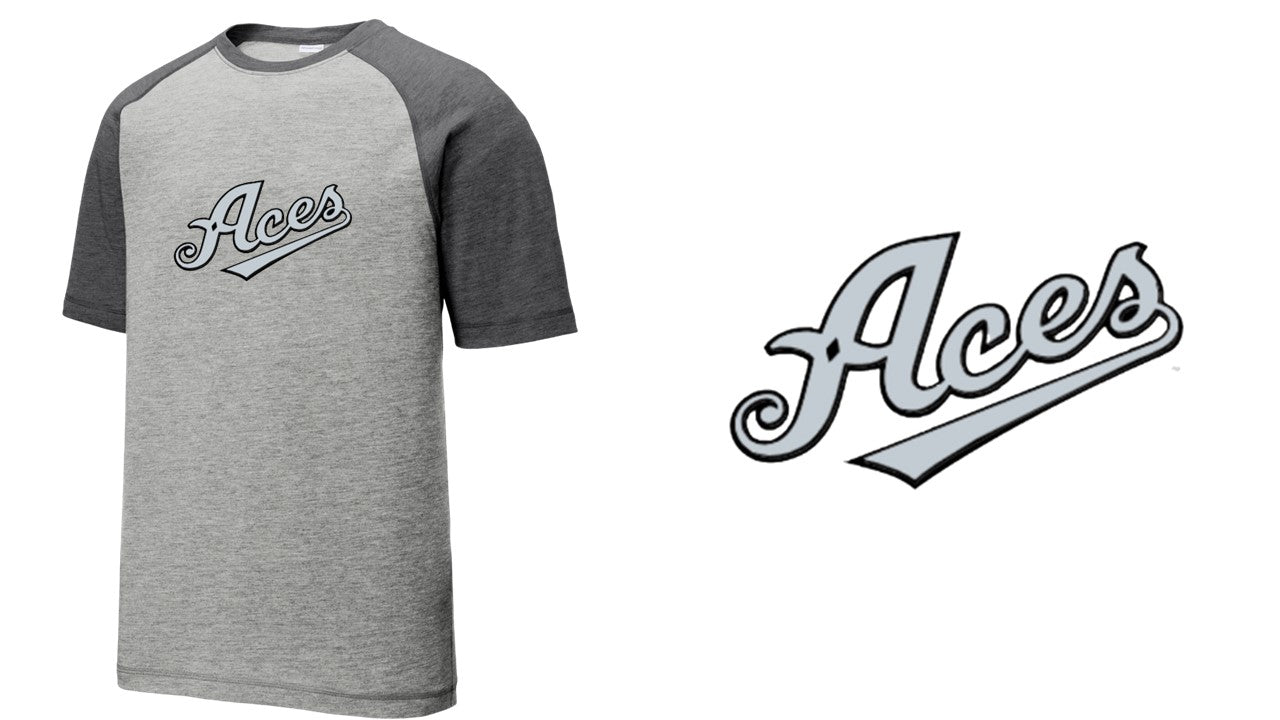 Tri-Blend Wicking Raglan Tee