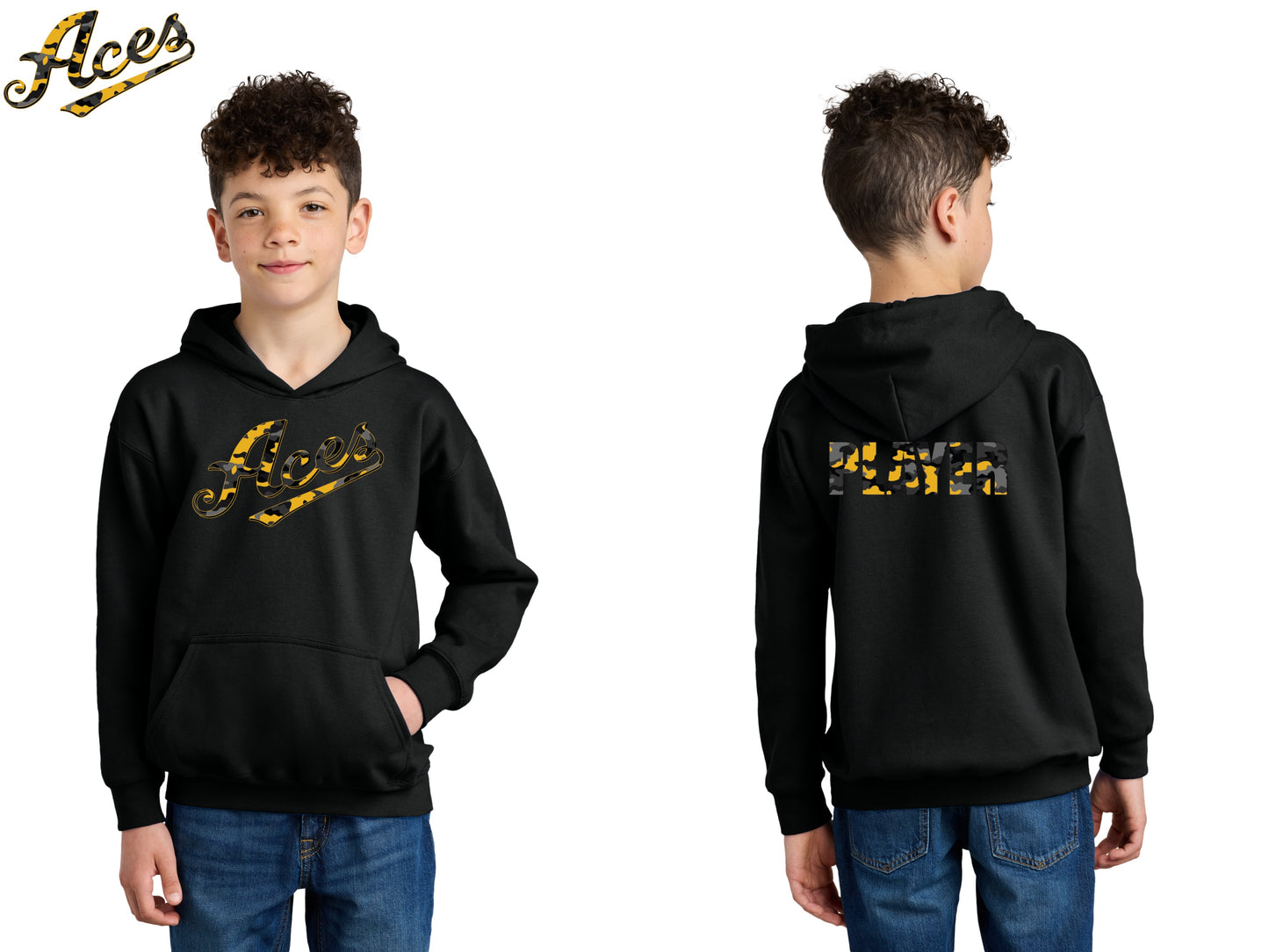 Youth Camo Custom Hoodie