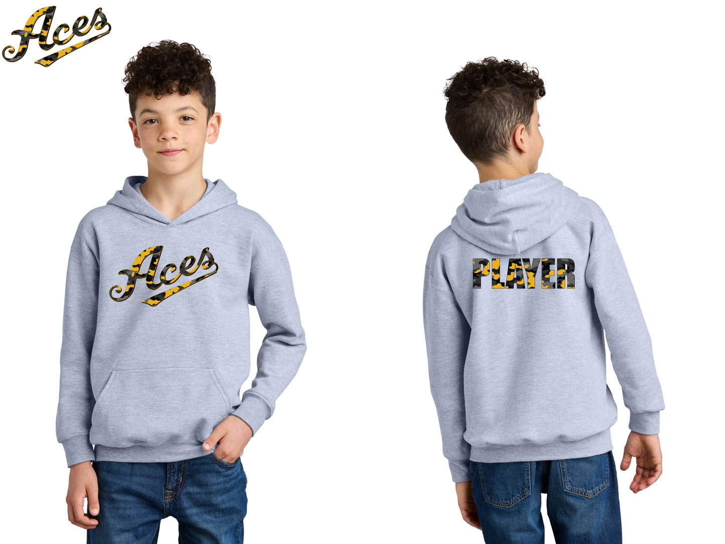Youth Camo Custom Hoodie