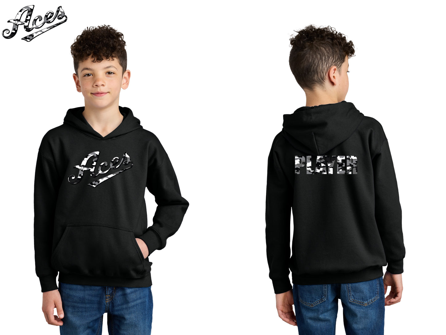 Youth Camo Custom Hoodie