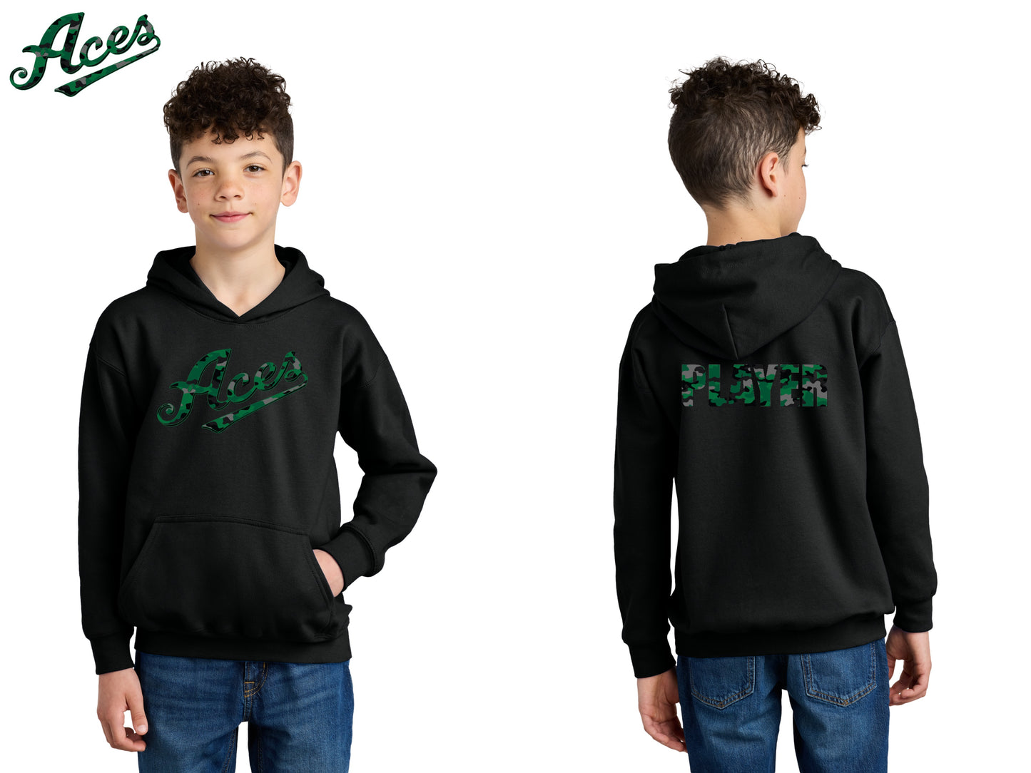 Youth Camo Custom Hoodie