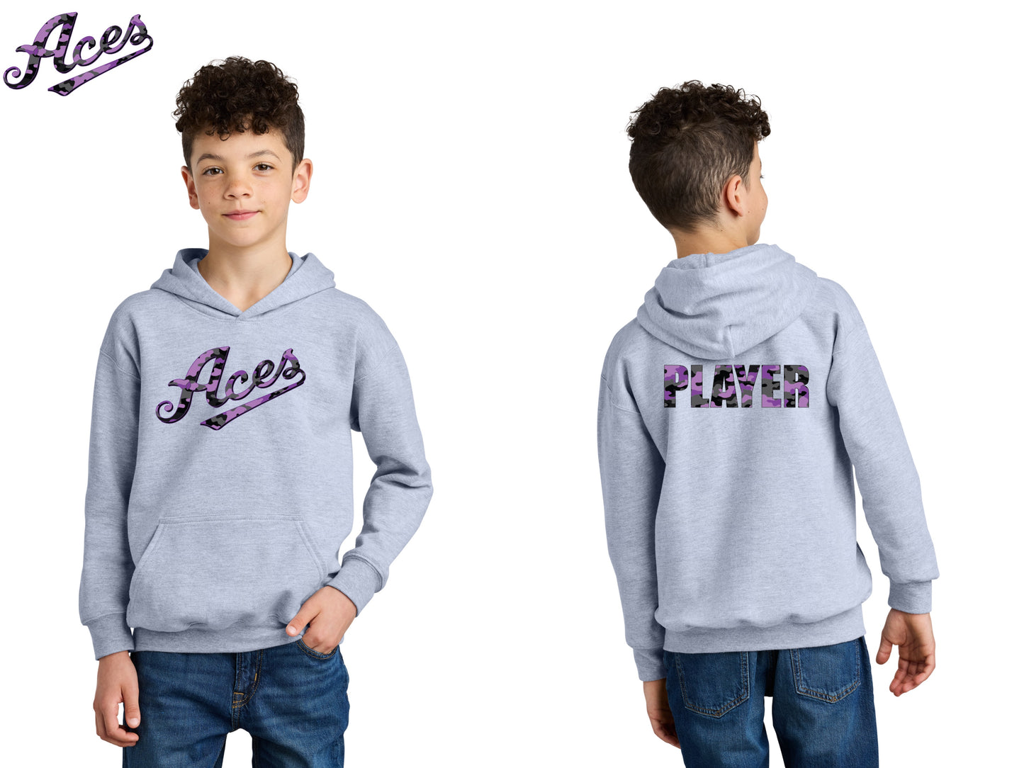 Youth Camo Custom Hoodie