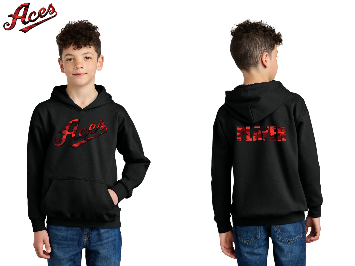 Youth Camo Custom Hoodie