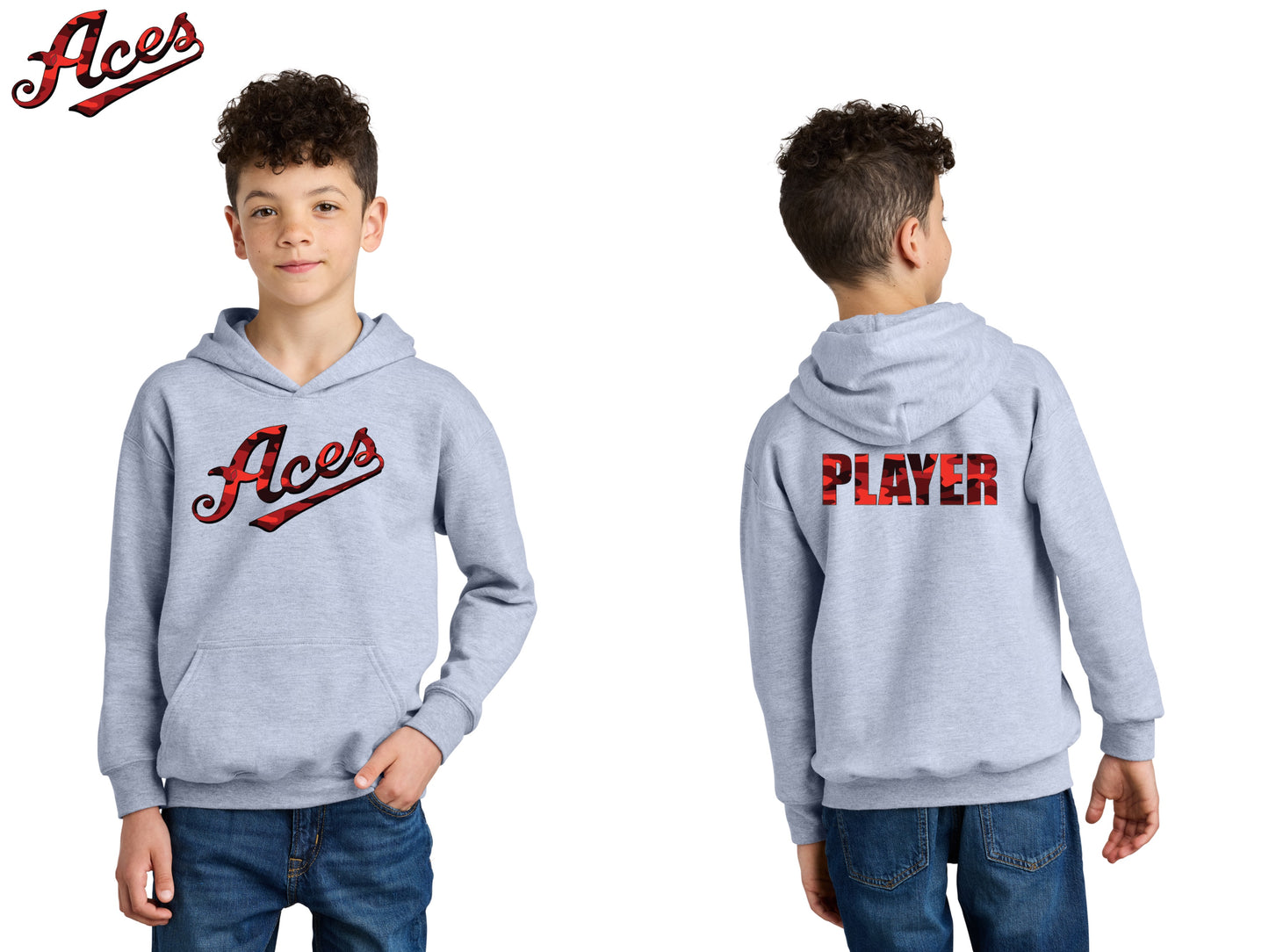 Youth Camo Custom Hoodie