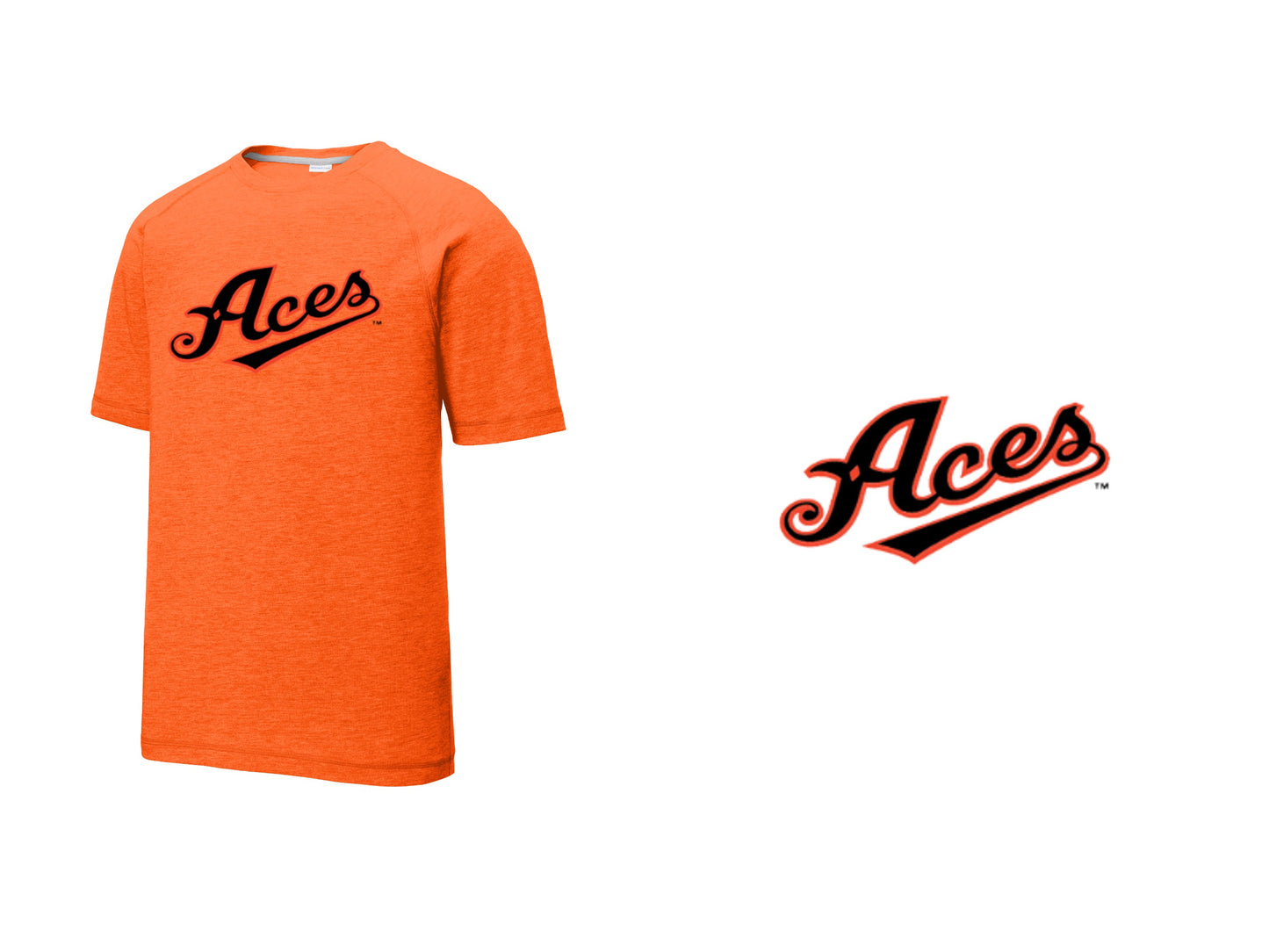 Tri-Blend Wicking Raglan Tee