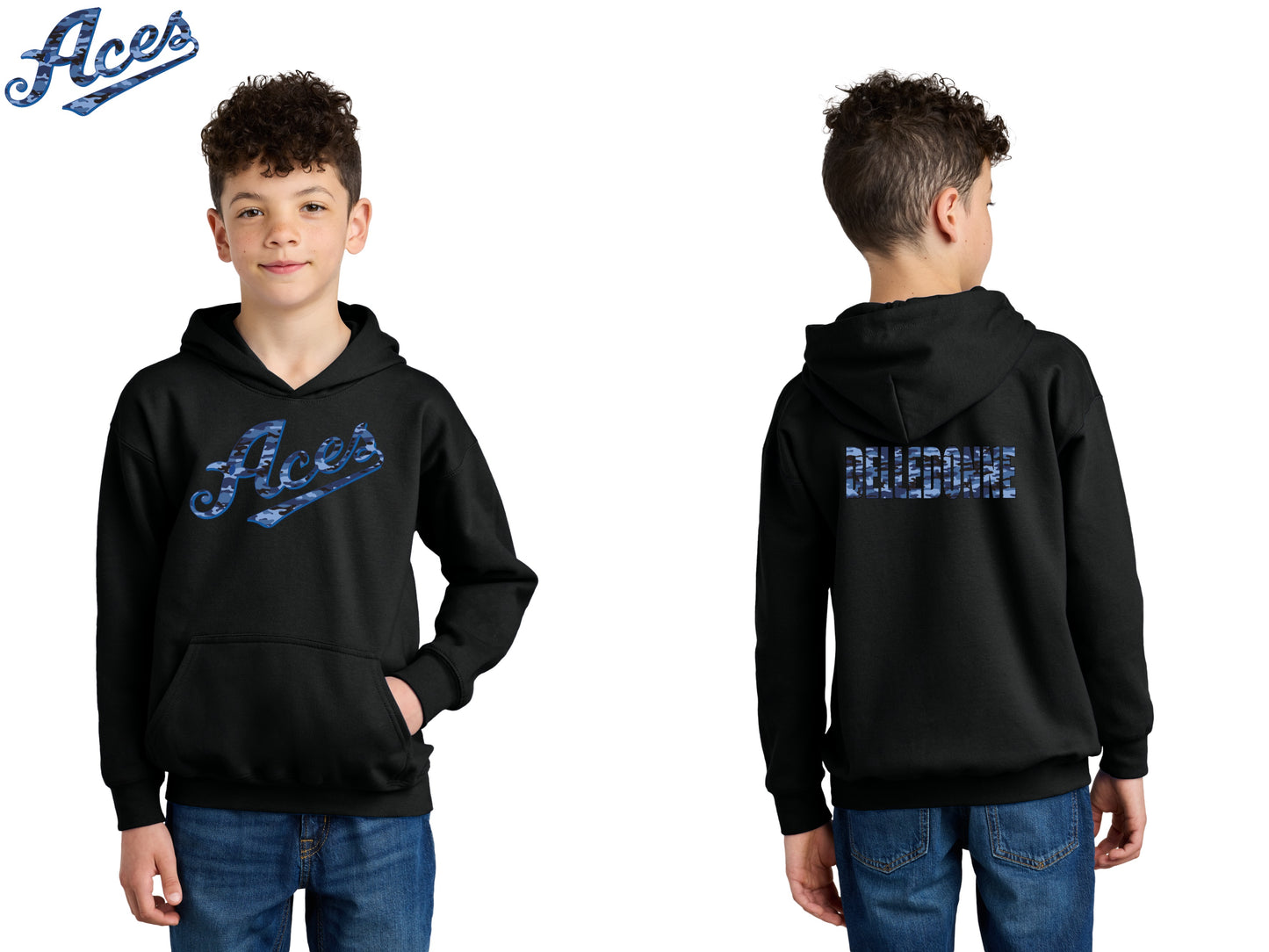 Youth Camo Custom Hoodie