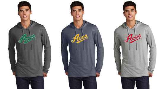 Tri-Blend Wicking Long Sleeve Hoodie