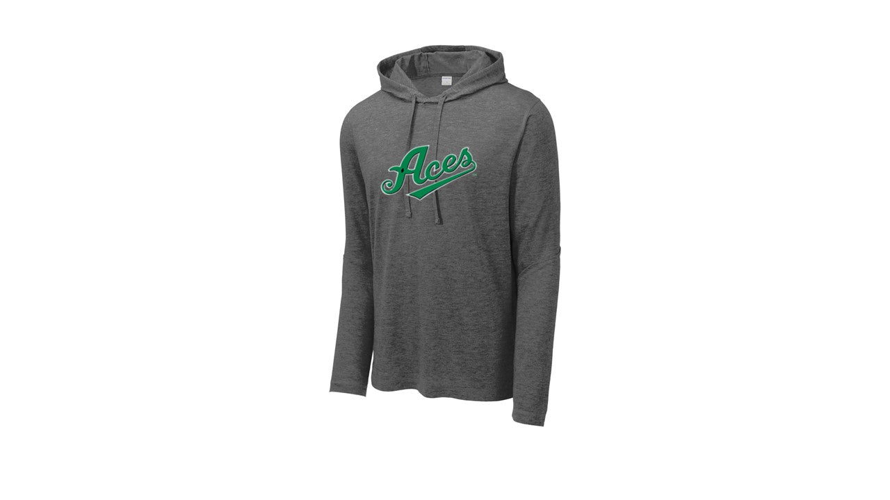 Tri-Blend Wicking Long Sleeve Hoodie