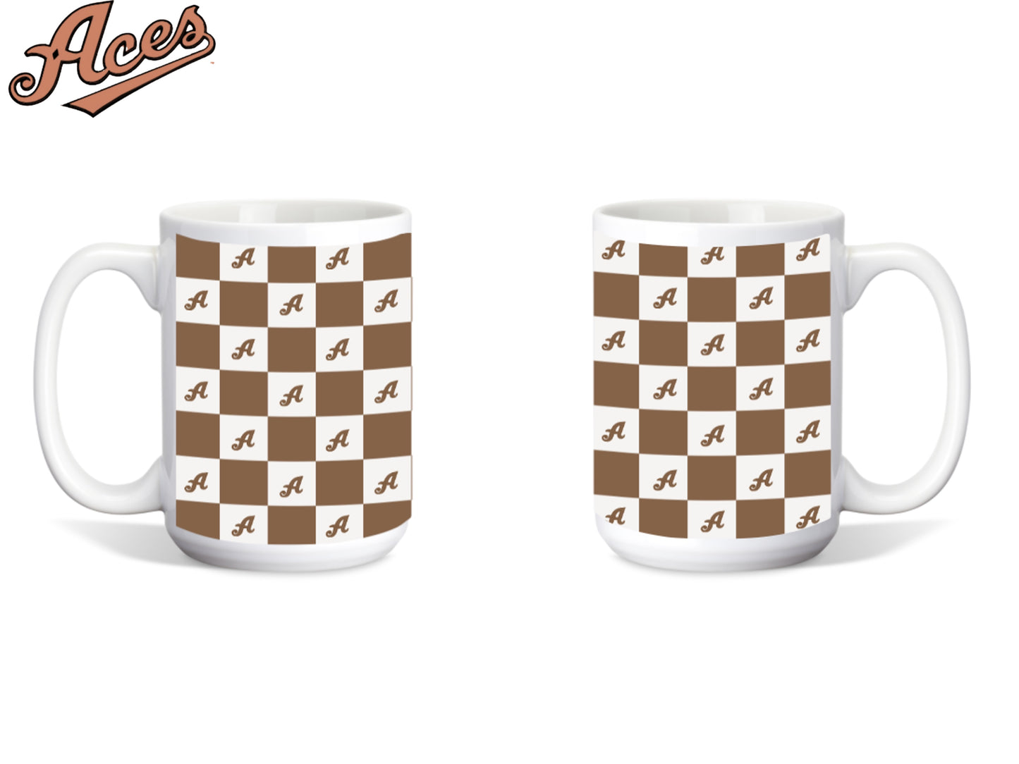 Aces Checkered Mug