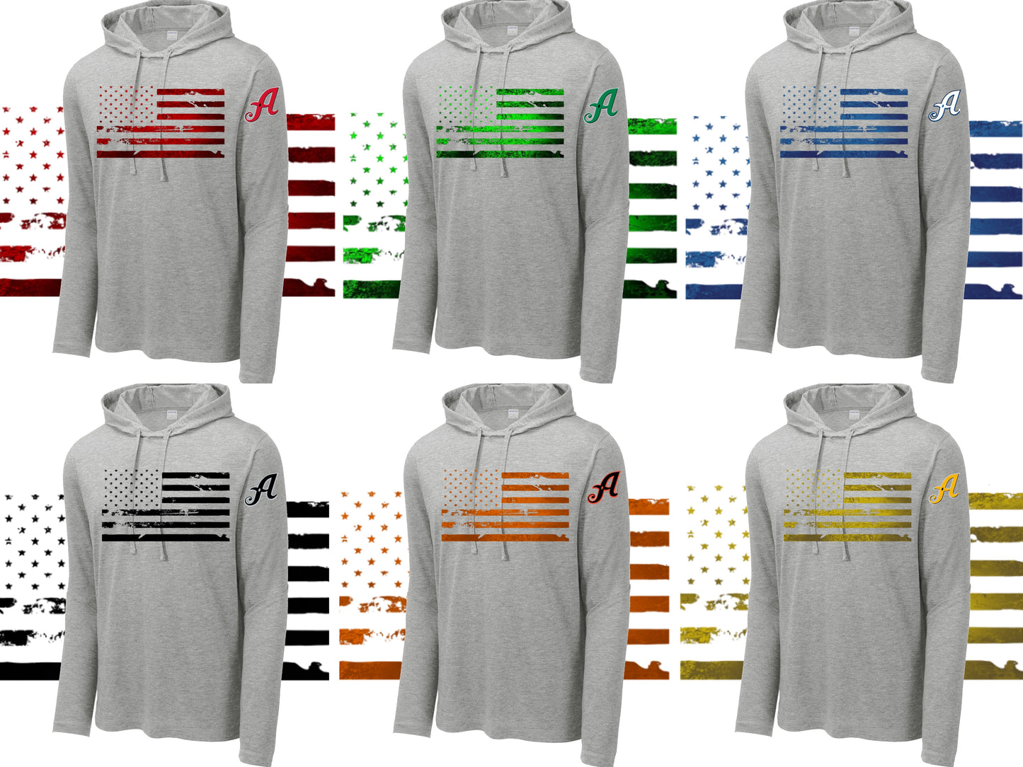 Aces Patriotic Lightweight Hoodie