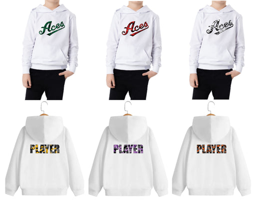 Aces Toddler Camo Custom Hoodie