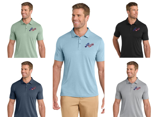 TravisMathew Coto Performance Polo w/ Embroidered Aces Logo (All teams)