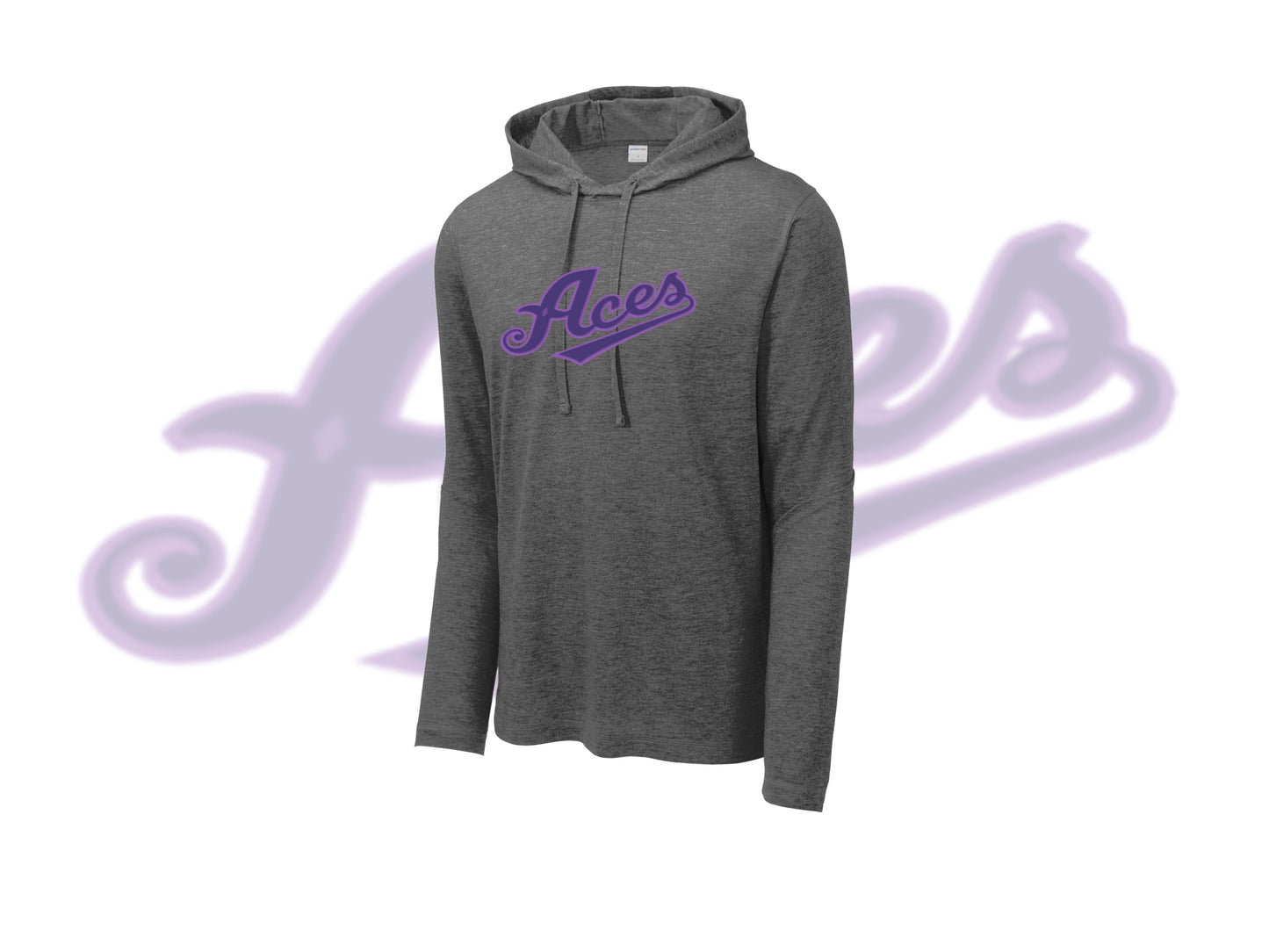 Tri-Blend Wicking Long Sleeve Hoodie