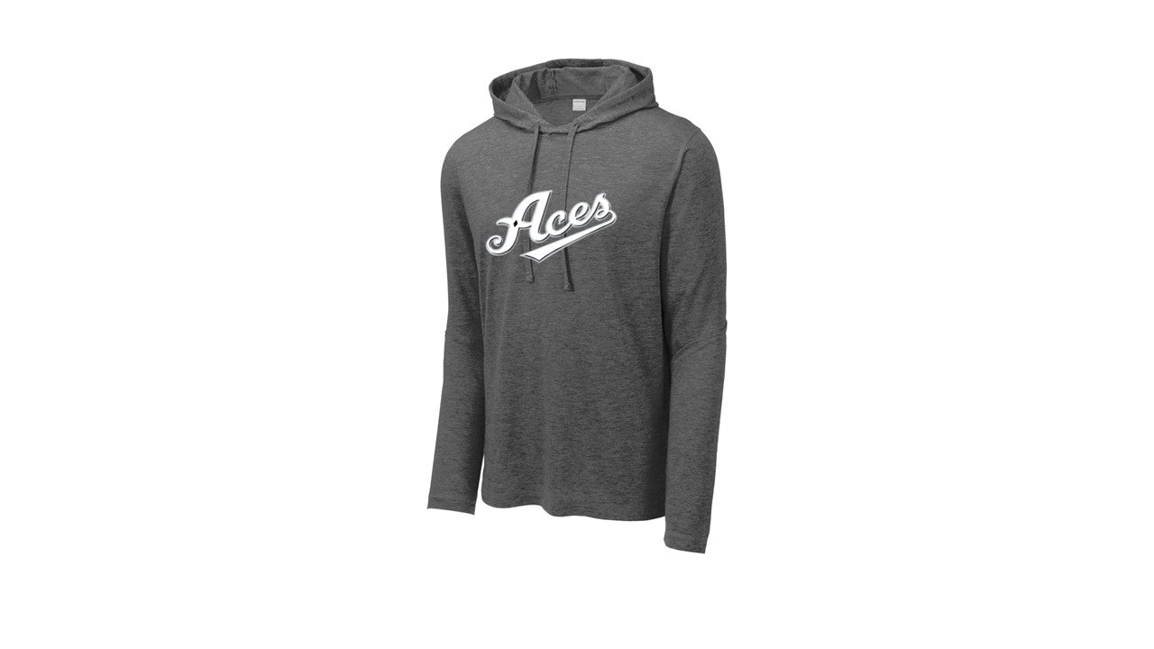 Tri-Blend Wicking Long Sleeve Hoodie