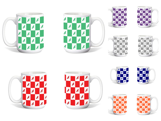 Aces Checkered Mug