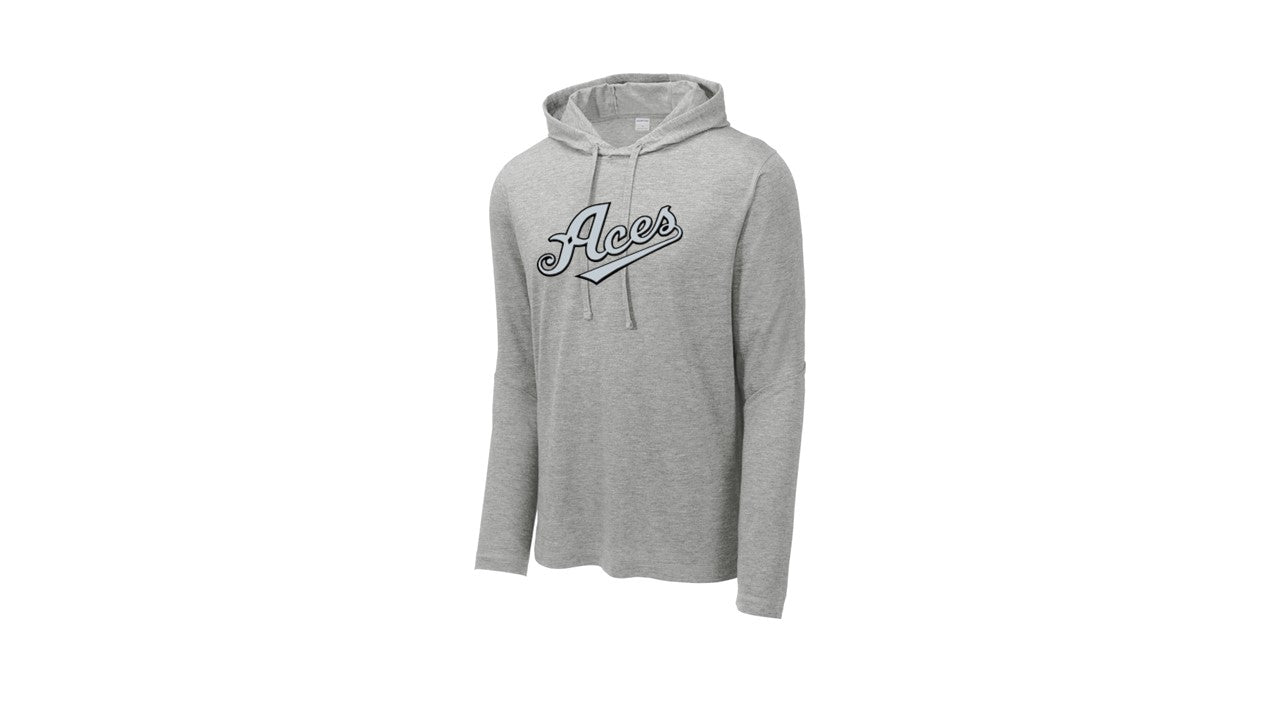 Tri-Blend Wicking Long Sleeve Hoodie