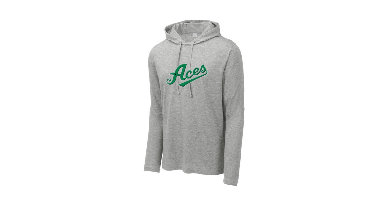 Tri-Blend Wicking Long Sleeve Hoodie