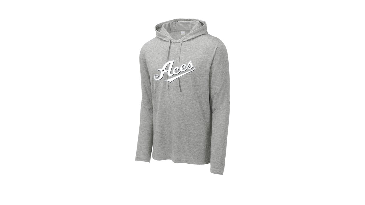 Tri-Blend Wicking Long Sleeve Hoodie