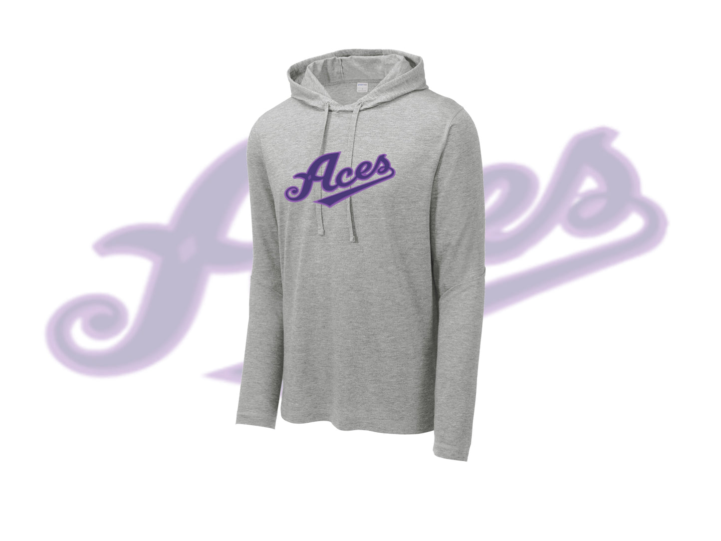 Tri-Blend Wicking Long Sleeve Hoodie