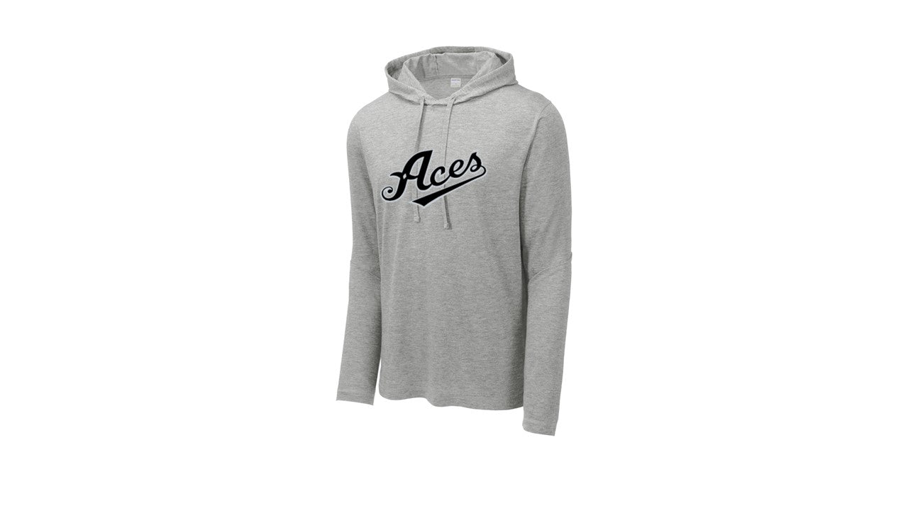 Tri-Blend Wicking Long Sleeve Hoodie
