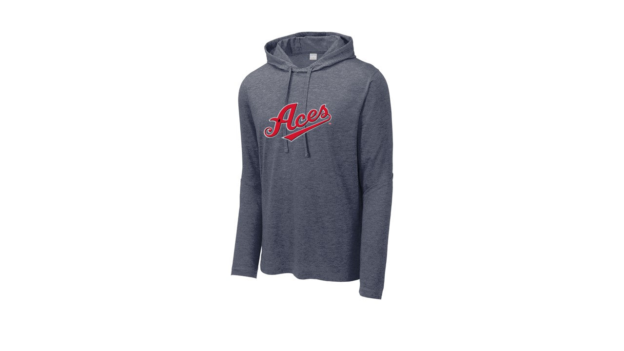 Tri-Blend Wicking Long Sleeve Hoodie