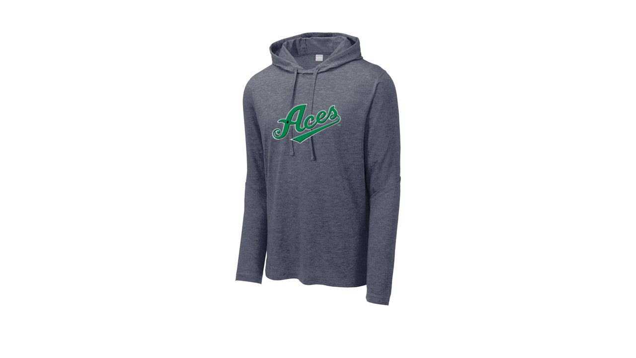 Tri-Blend Wicking Long Sleeve Hoodie