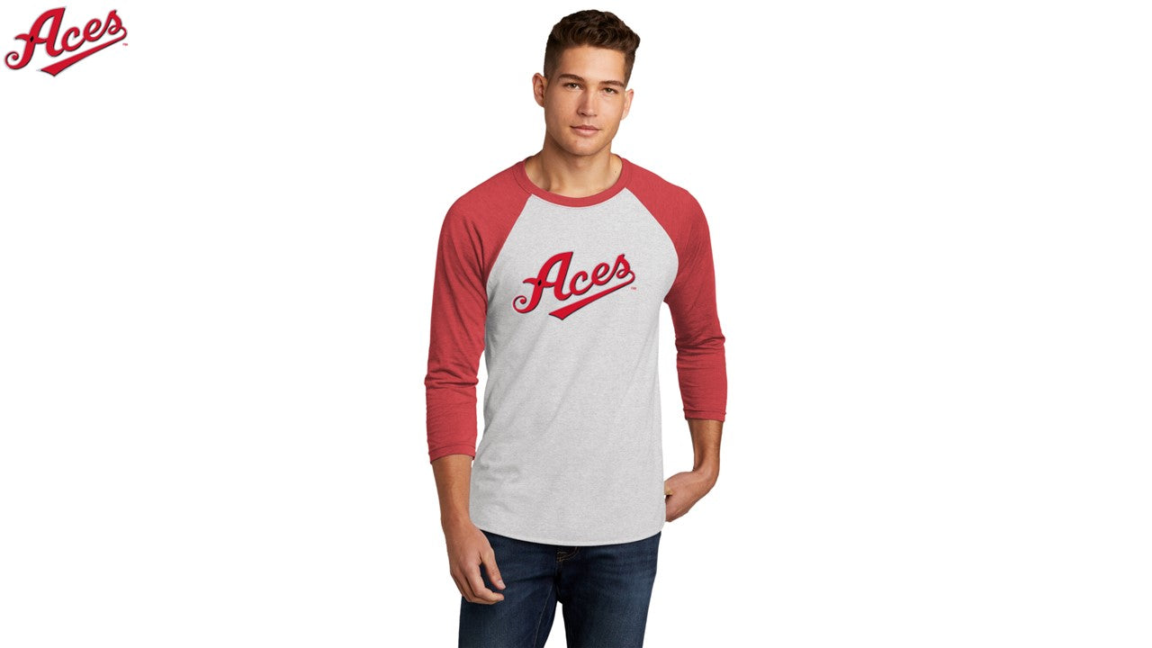 Tri-Blend 3/4-Sleeve Raglan Tee
