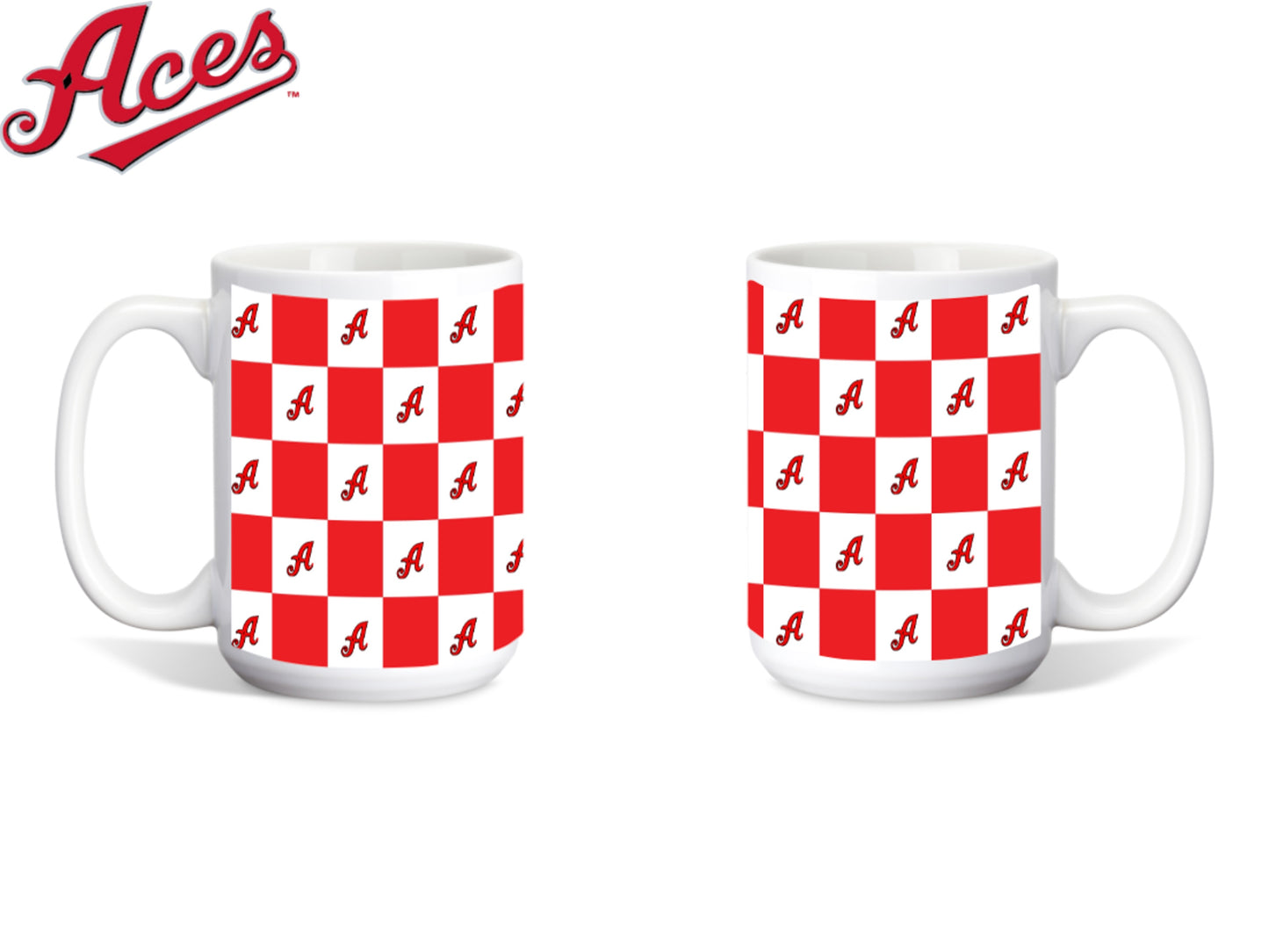 Aces Checkered Mug