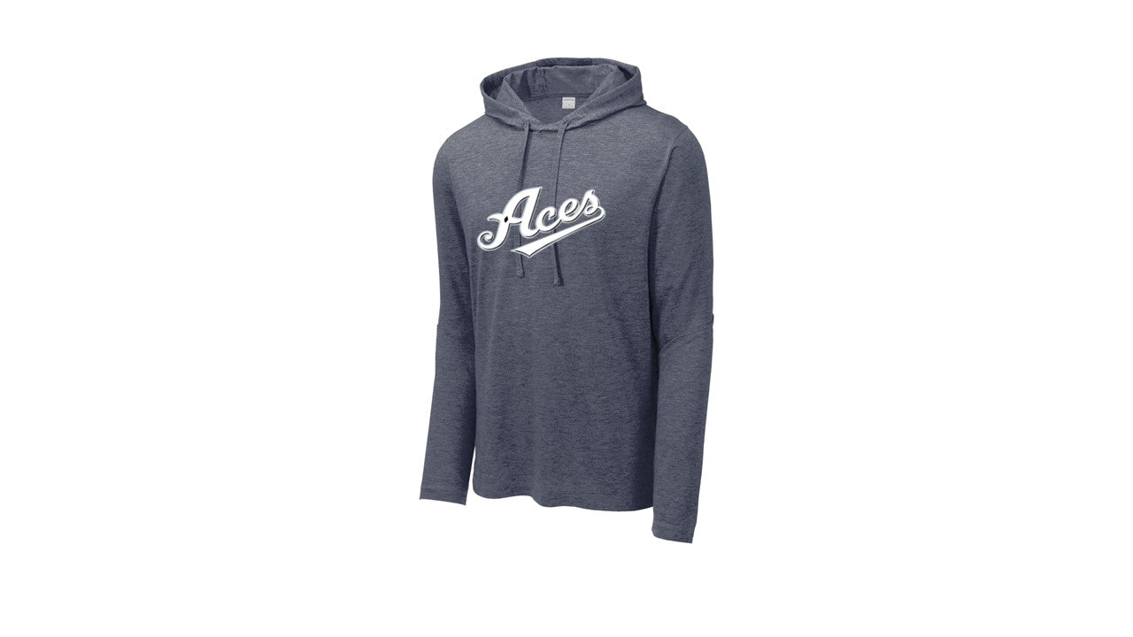 Tri-Blend Wicking Long Sleeve Hoodie