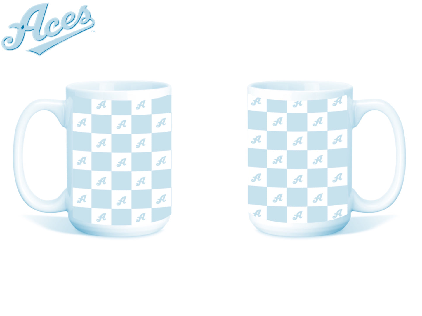 Aces Checkered Mug
