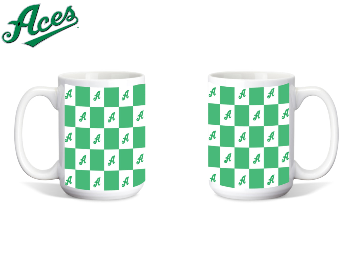 Aces Checkered Mug