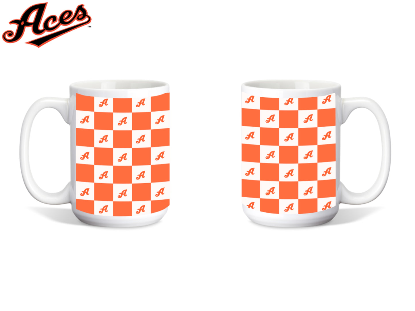 Aces Checkered Mug