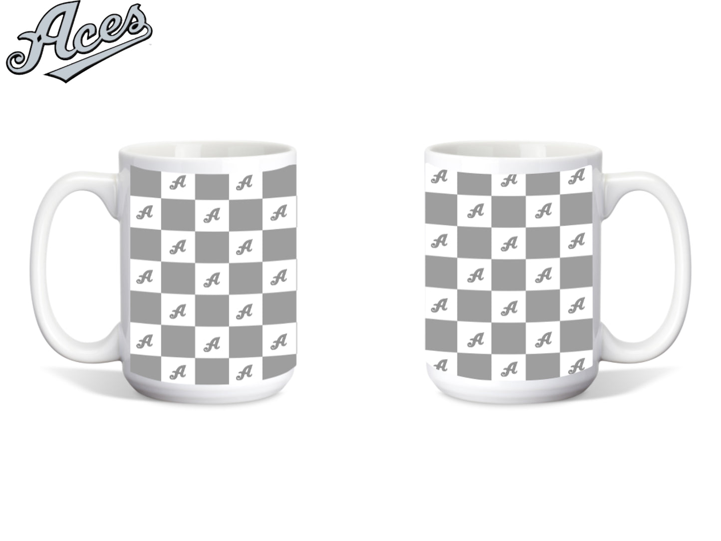 Aces Checkered Mug
