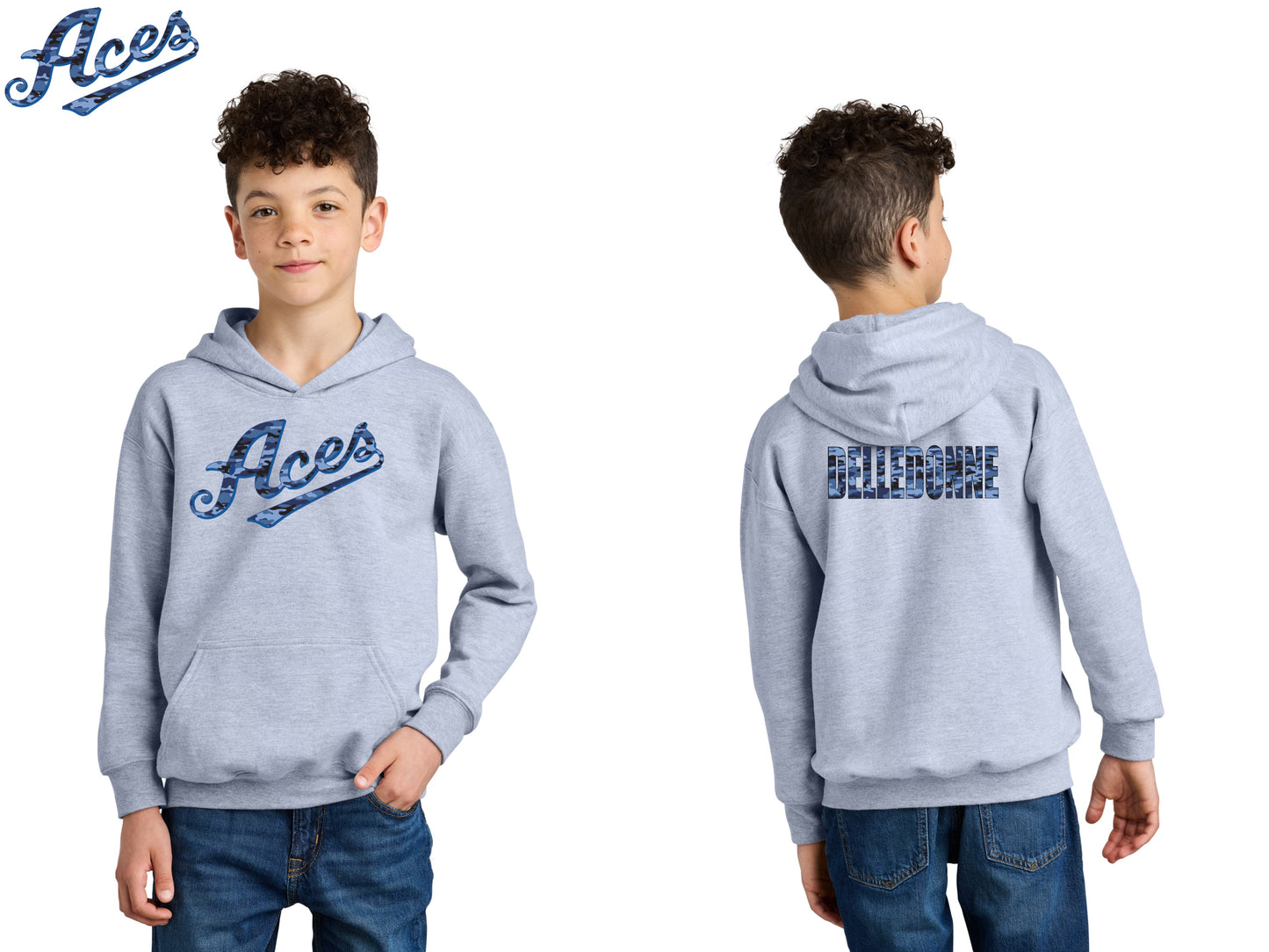 Youth Camo Custom Hoodie